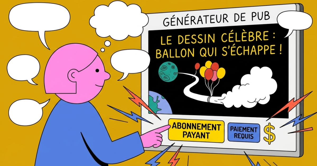 Un artiste attaque un générateur de mèmes IA qui vendait son dessin comme modèle de pub
